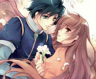 3d Anime Couples Hugging HD Wallpaper