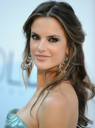 Actress Wallpaper Alessandra Ambrosio Smiley