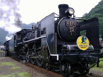 Classic Trains Wallpaper Steam Train At Halfway Point