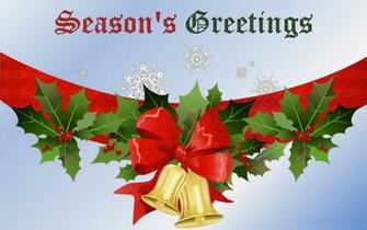 Seasons Greetings Wallpaper