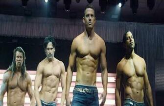 Magic Mike Xxl Star Cast In Pack Abs Body HD Photos Wallpaper