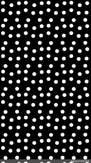 Installing This Black Polka Dots iPhone Wallpaper Is Very Easy Just