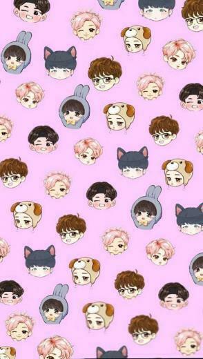 Bts Chibi Wallpaper If U Want An Individual Member Lmk Army S Amino