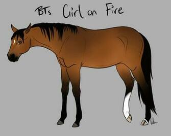 Bts Girl On Fire By Palominobrumbyfilly