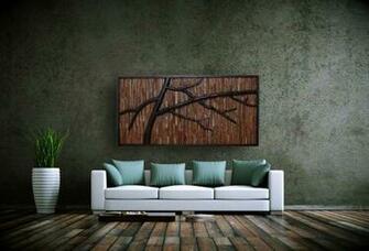 Create This Awesome Wooden Wall Decor For Your Lounge By Giving