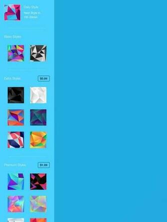 Create Your Own Abstract Polygon Shaped Wallpaper For