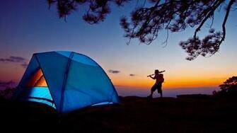 Camping Desktop Wallpaper