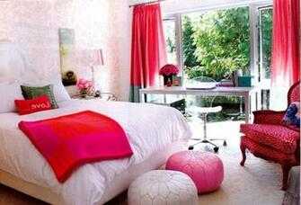 Furniture Bedroom Astounding Pink And Green Girl Room