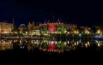 Wallpaper Harbour Empress Victoria British Columbia City