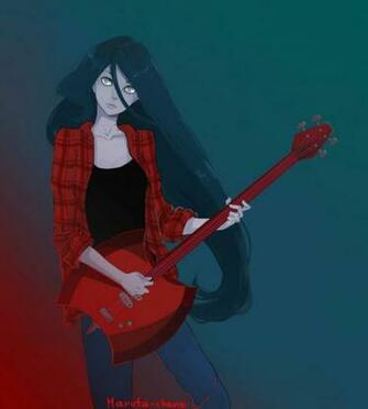 Marceline The Vampire Queen Cartoon Adventure Time Wallpaper HD