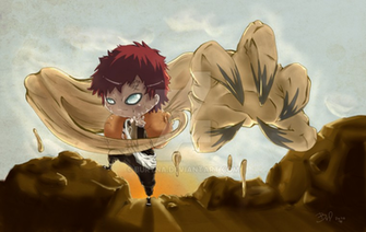 Chibi Gaara By Buryna