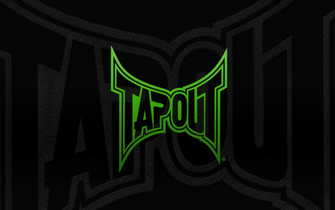 Wallpaper HDtv Widescreen Green Tapout With Black Background