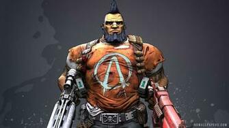 Gunzerker Salvador Borderlands Wallpaper Background In