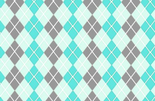 Argyle Background Pattern Seamless Aqua And Gray