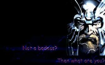 Badass Then What Are You Desktop And Mobile Wallpaper Wallippo