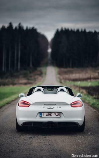 Porsche Boxster Spyder Phone Wallpaper