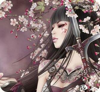 Anime Samurai Girl Awesome By Vanquish2d4rk