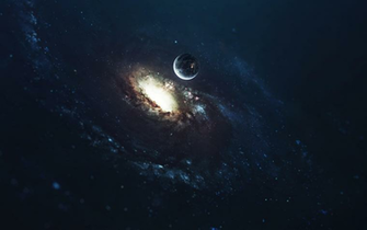 Planeta Gal Xia Nebulosa Espiral Brilhante Espa O