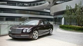Bentley Flying Spur Damson Front HD Wallpaper