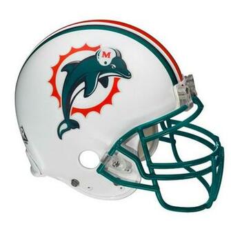 The Nfl Top Helmet Designs Miami Dolphins