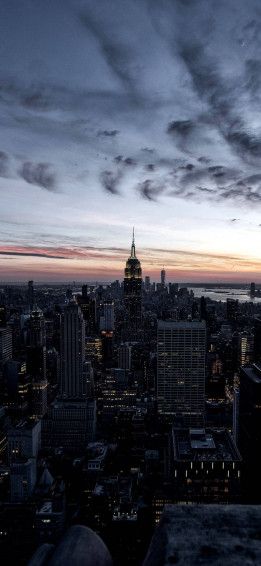 New York Night iPhone Wallpaper