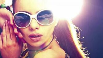 Women Portrait Wallpaper Sunglasses Faces