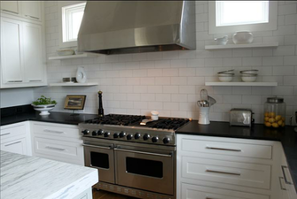 Photos With Faux Subway Tile Wallpaper