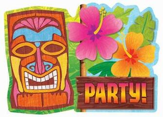Luau Invitations Party