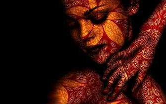 Beautiful Body Art Wallpaper