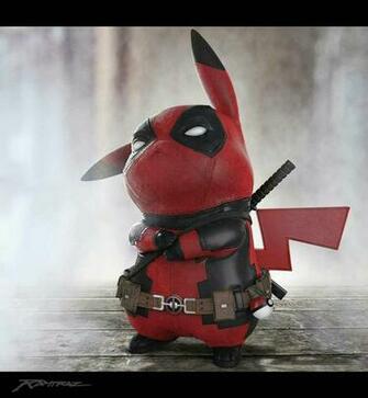 Pikapool Fan Art Pikachu Deadpool Im Genes