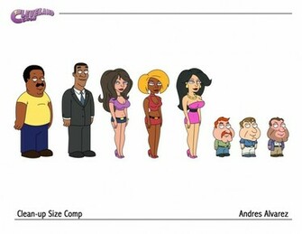 Cleveland Show Size Comp By Adc2378