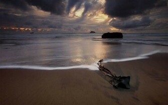 Beach Scene Wallpaper