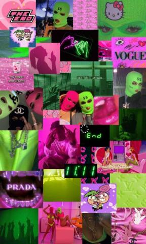 Custom Aesthetic Collage Wallpaper