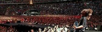 Foo Fighters Scene Stadium Concert Fans