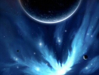 The Blue Space Wallpaper Desktop