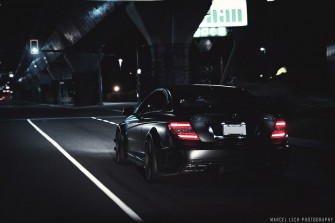 City Monster C63 Amg Black Series Mercedes Benz Wallpaper