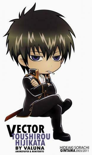 Chibi Hijikata Boy Art
