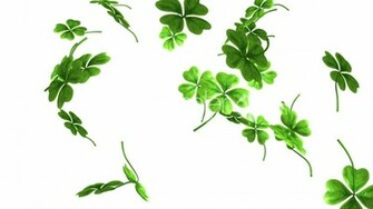 Shamrock Background Wallpaper HD