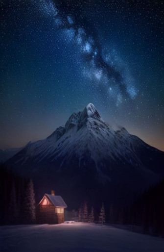 Mountain Night Wallpaper