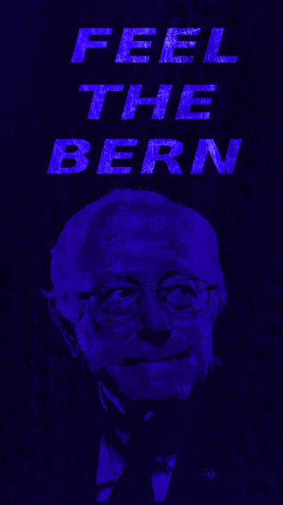 Bernie Sanders Phone Wallpaper