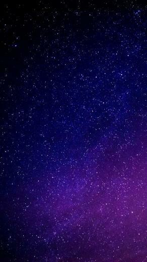 Wallpaper Starry Sky Galaxy Glitter Night