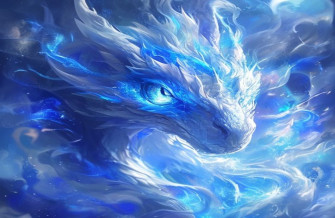 Blue Eyes White Dragon Wallpaper