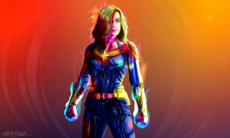 Brie Larson Movie Captain Marvel HD Wallpaper By Nikhil Rajan