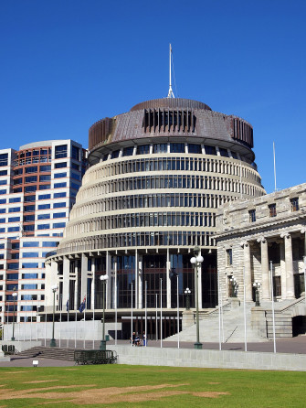1200px Beehive 2c Wellington New Zealand Wallpaper