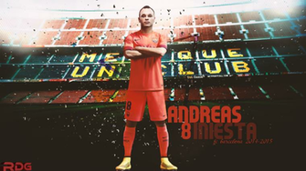 Andreas Iniesta Wallpaper By Reddevilsgraphic