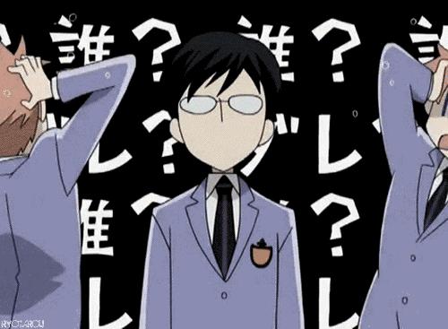 Kyoya And The Twins Ouran High School Host Club Photo