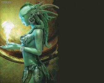 Fantasy Abraxsischimera Pascal Blanche Mermaid Picture Nr