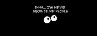 Am Hiding From Stupid People Cover Desktop Wallpaper And