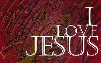 I Love Jesus Wallpaper