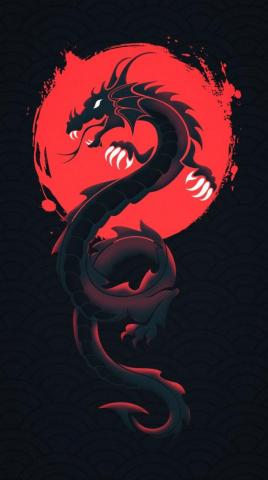 Digital Art Hydra Black Background Fantasy 2k Wallpaper